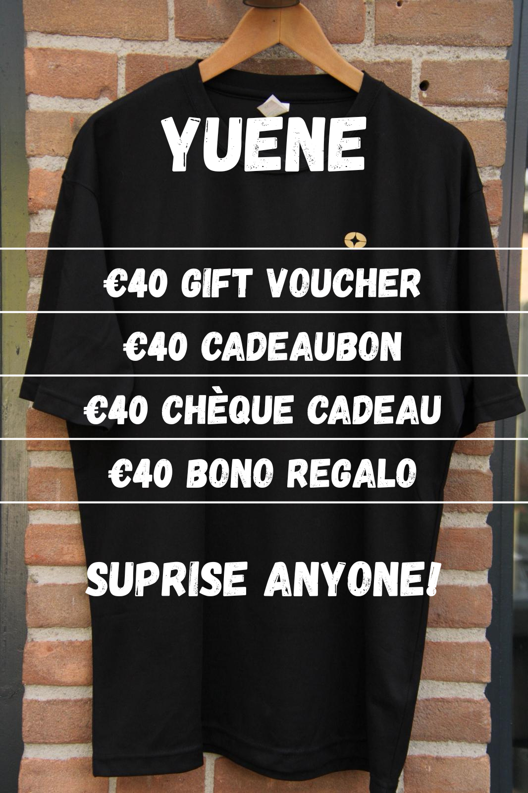 YUENE gift voucher